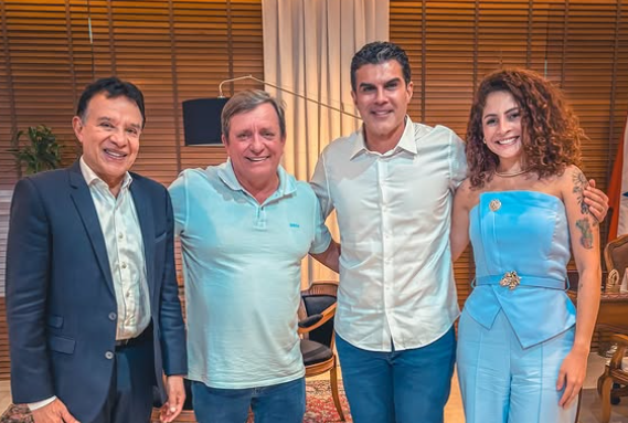 Darci Lermen tem reunião com o governador Helder Barbalho