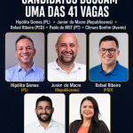 Parauapebas na disputa pela Alepa: conheça os principais candidatos com domicílio eleitoral local que buscam uma das 41 vagas