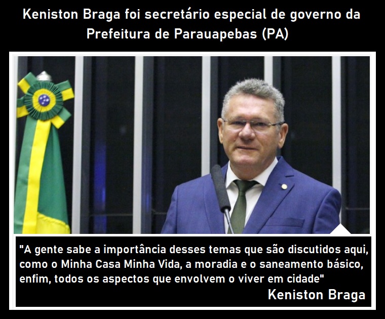Keniston Braga é eleito presidente da Comissão de Desenvolvimento Urbano da Câmara dos Deputados